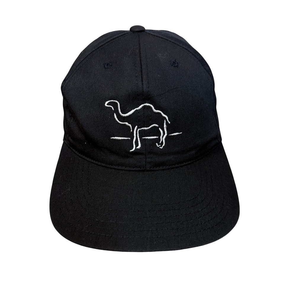 Camel Snapback Hat Mens OSFM Black Joe Camel Embroidered Vintage Style Cap